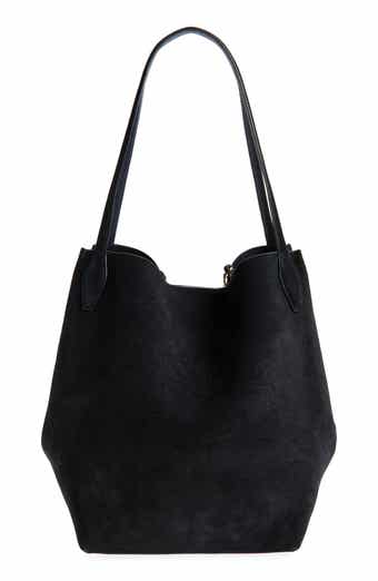 The Shopper Tote in Soft Grain Suede