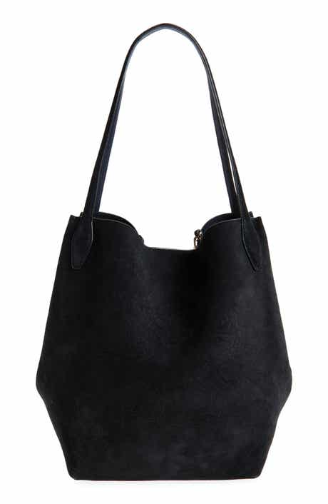 The Shopper Tote in Soft Grain Suede