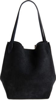Madewell The Shopper Tote in Soft Grain Suede