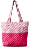 Youzey Newport Two-Tone Quilted Tote Bag
