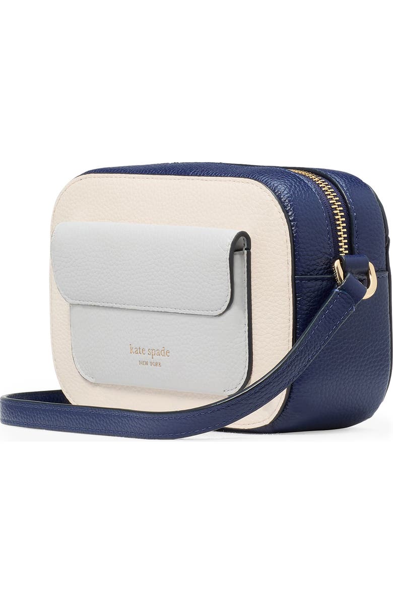 Kate Spade New York ava colorblock leather crossbody bag, Alternate, color,