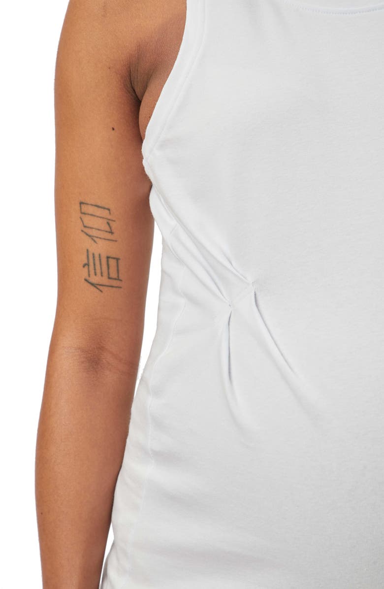 Stowaway Collection Pleated Maternity Tank, Alternate, color,