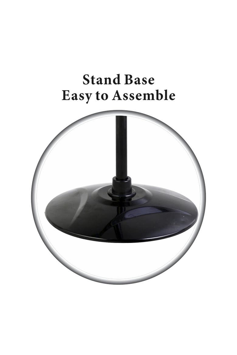 Garage-Outdoor Floor Standing Infrared Patio Heater, Alternate, color, Black