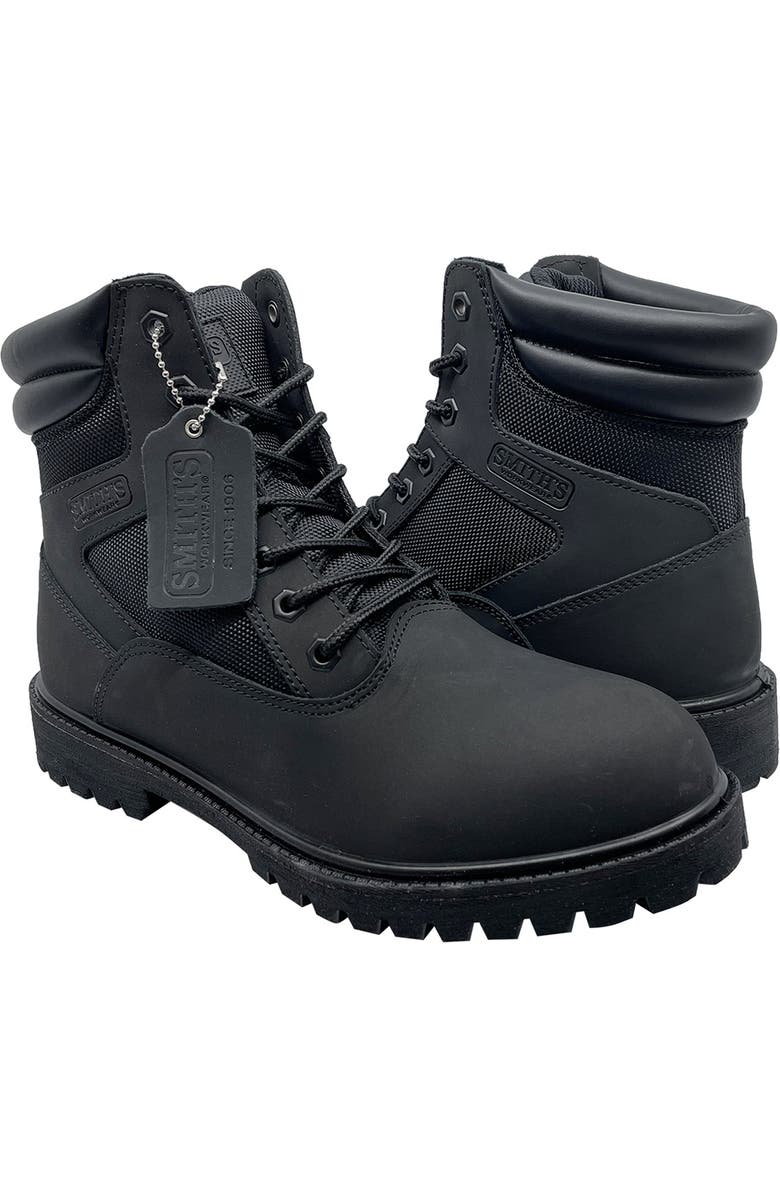 SMITHS WORKWEAR Smiths Premium Waterproof Leather Boot, Alternate, color,