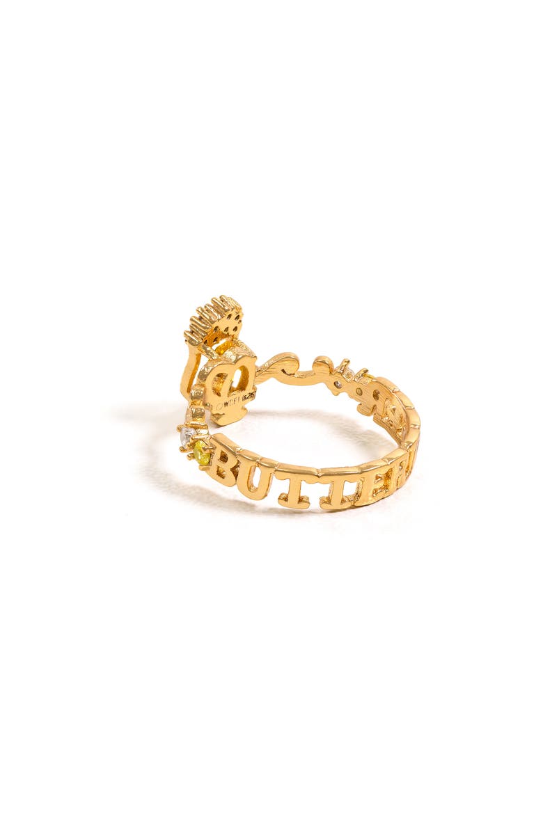 Harry Potter Butterbeer Ring, Alternate, color, GOLD