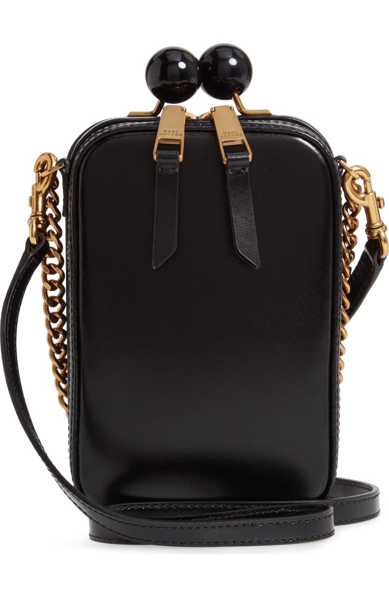 Marc Jacobs The Marc Jacobs The Vanity Leather Crossbody Bag, Alternate, color,