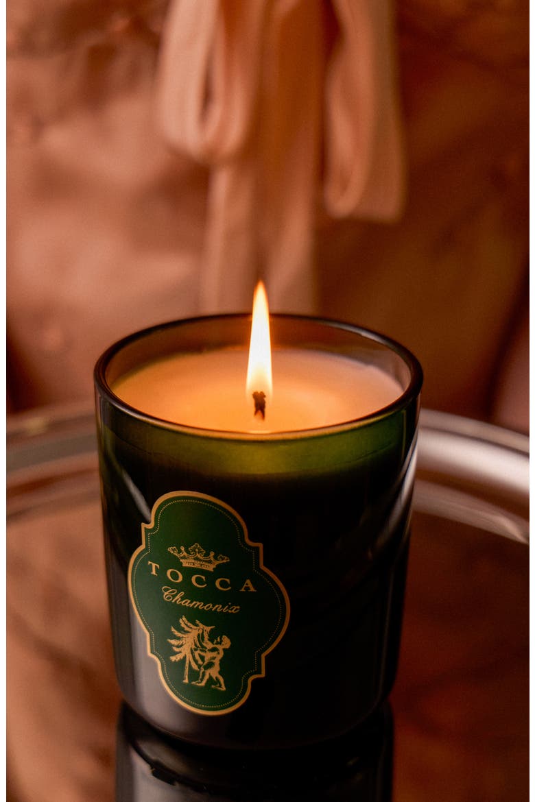 Chamonix Rosemary & Pine Candle (Limited Edition), Alternate, color, GREEN