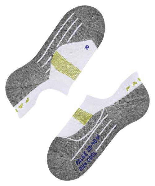 Falke Ru4 Endurance Cool Invisible Running Socks In Gray