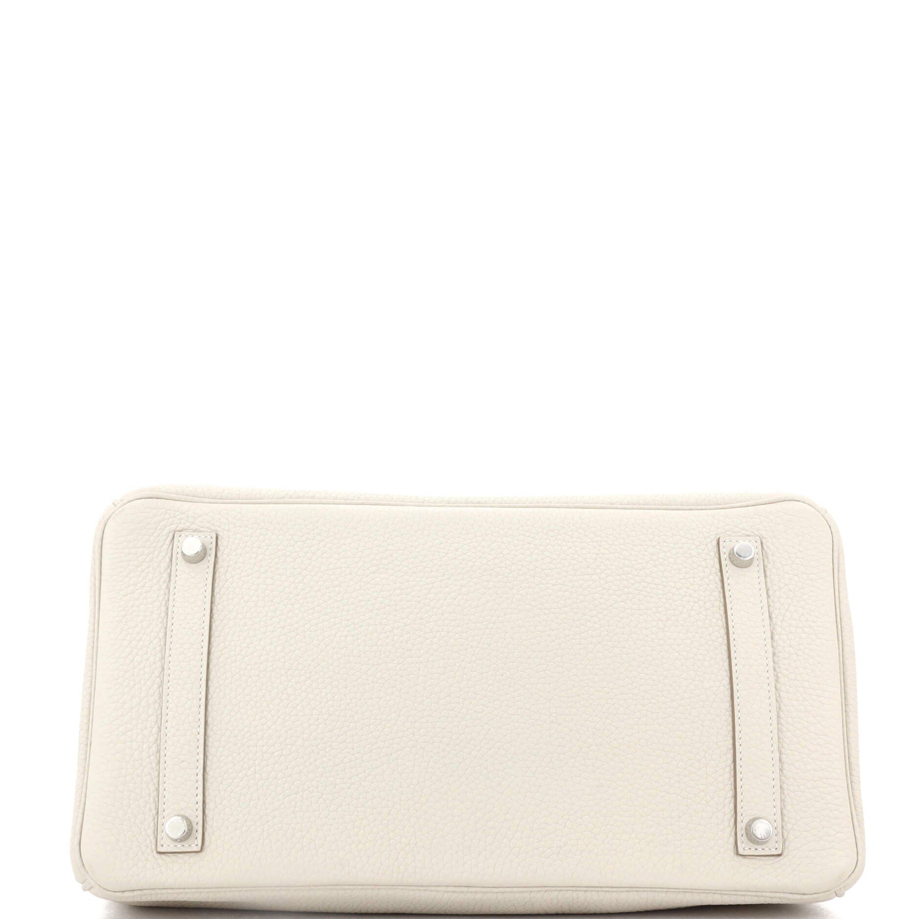 Pre-Owned Hermes Birkin Handbag Light Togo with Palladium Hardware 35, Alternate, color, 