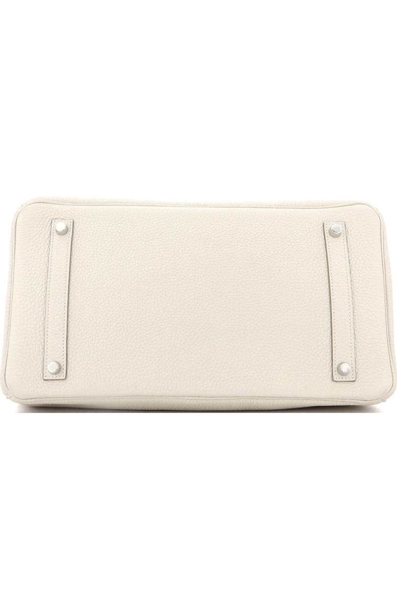 Pre-Owned Hermes Birkin Handbag Light Togo with Palladium Hardware 35, Alternate, color, Beton