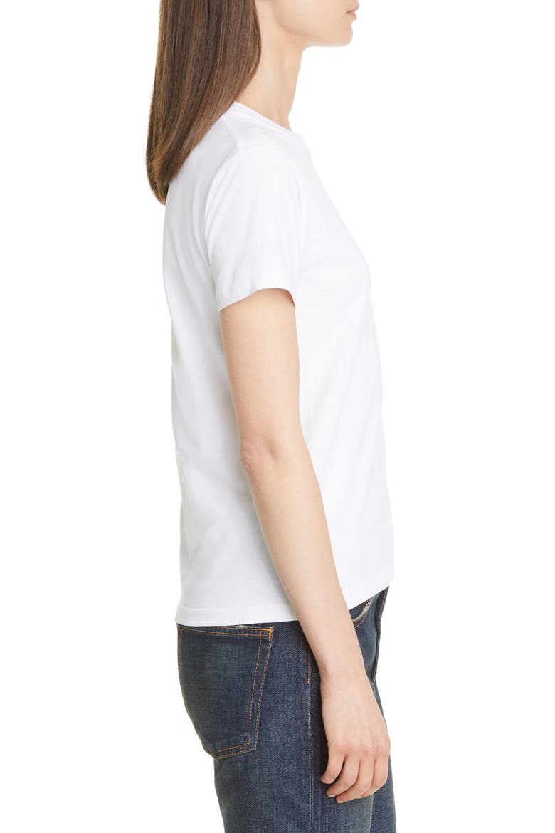 Small Logo Tee, Alternate, color, WHITE