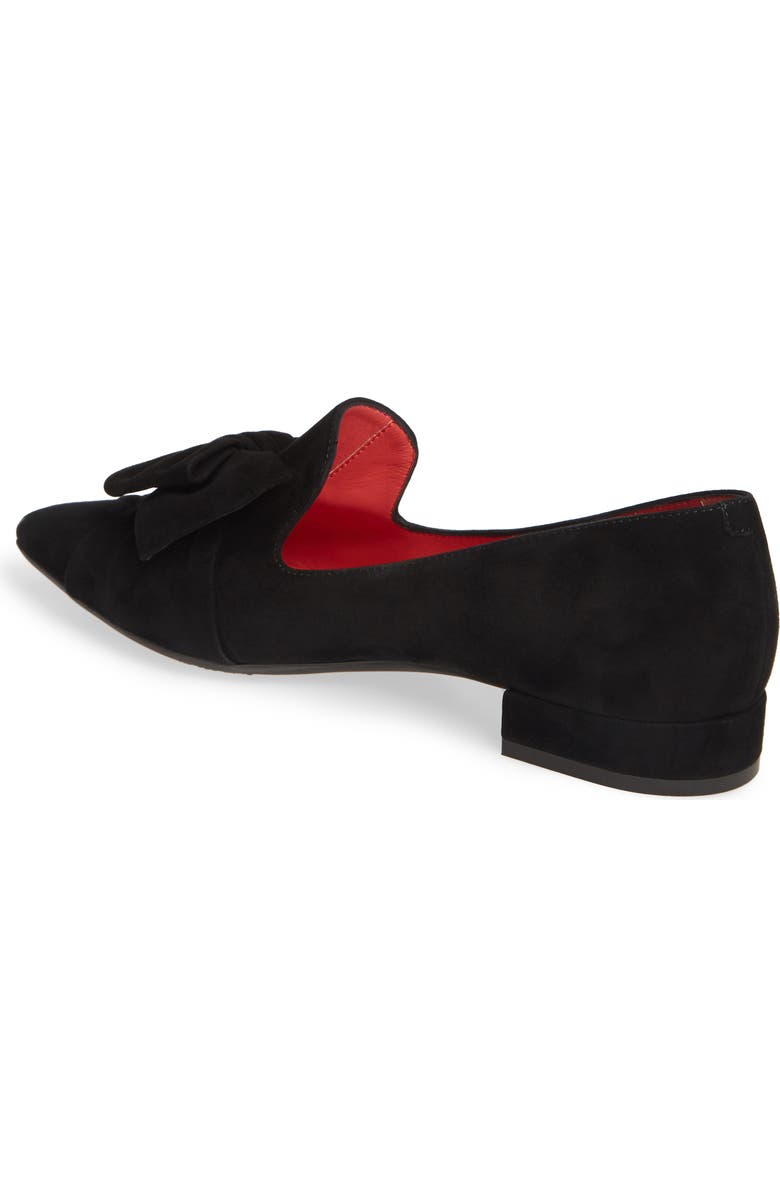 Pas de Rouge Janet Bow Flat, Alternate, color,