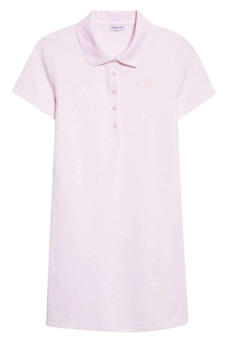 Pascaline Knit Polo Dress, Alternate, color, MALLOW PINK