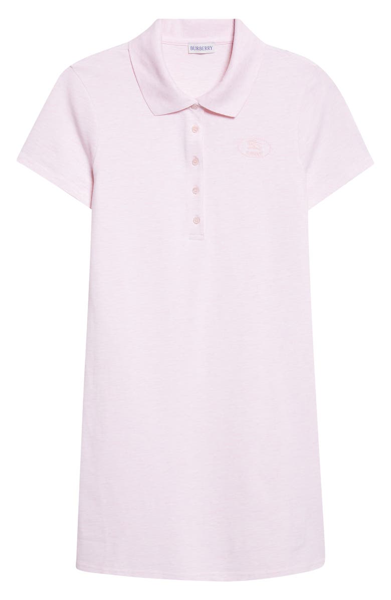 Burberry Pascaline Knit Polo Dress, Main, color, Mallow Pink