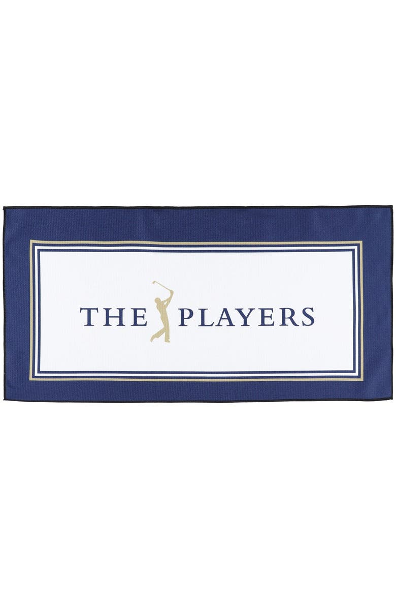 Dynamic Brands THE PLAYERS Hi-Def Ultimate Microfiber Golf Towel, Main, color, White