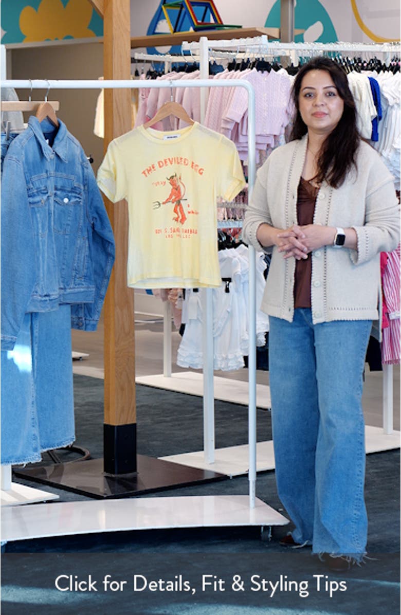 The Deviled Egg Burnout Graphic T-Shirt, sales video thumbnail