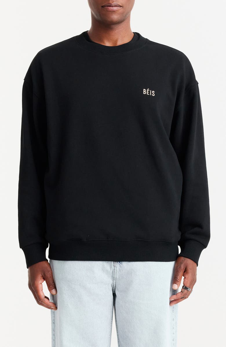 Béis The Sweatshirt, Main, color, Black