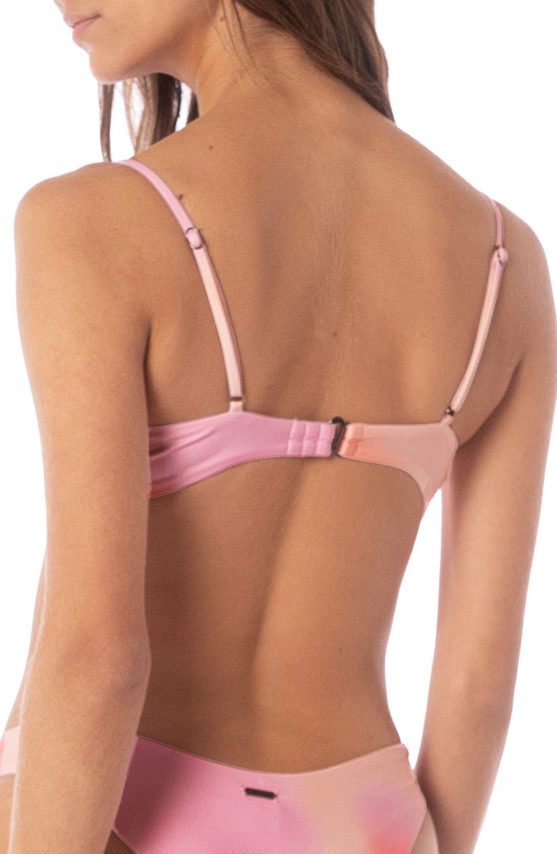 Maaji Bia Reversible Bikini Top, Alternate, color, Pink