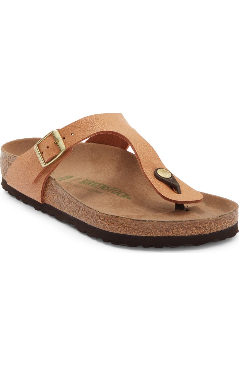 Birkenstock Gizeh Earthy Thong Sandal, Main, color, Pecan