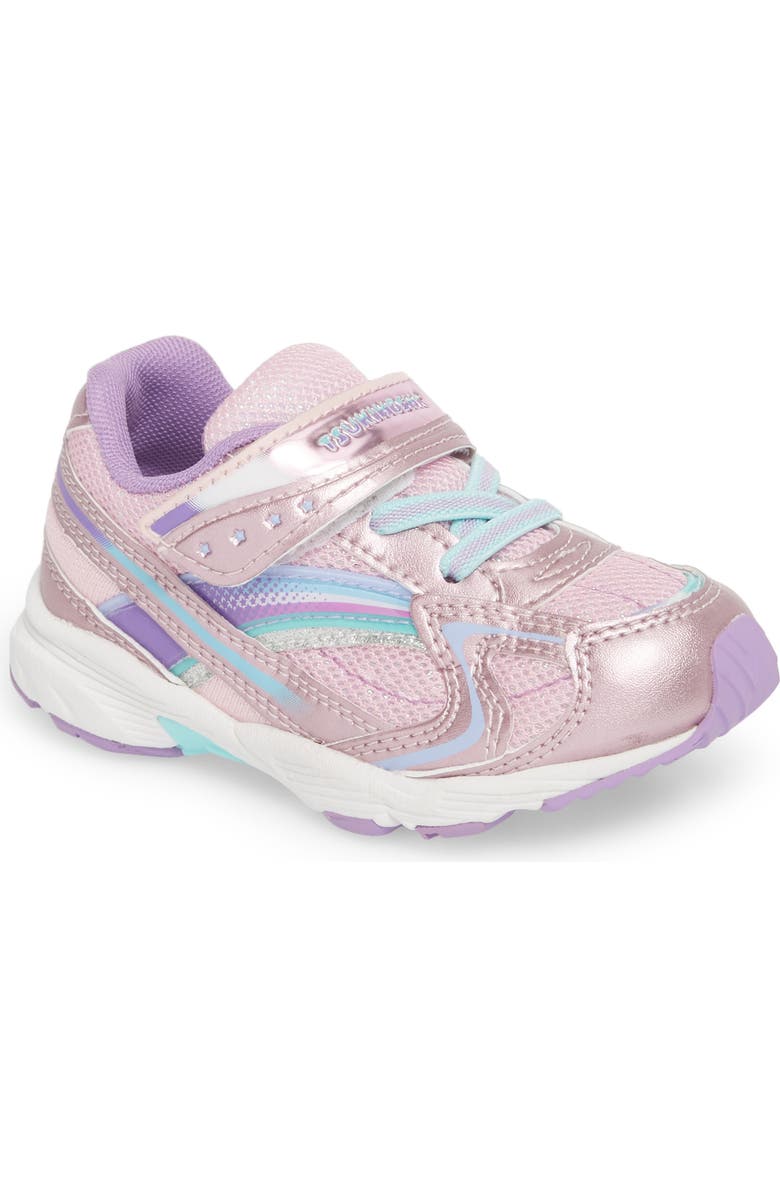 Tsukihoshi Glitz Washable Sneaker, Main, color, Rose/ Lavender