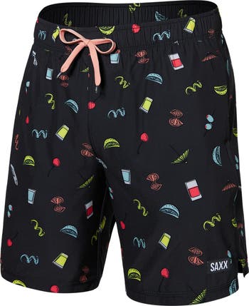 Oh Buoy 2N1 7-Inch Volley Swim Shorts