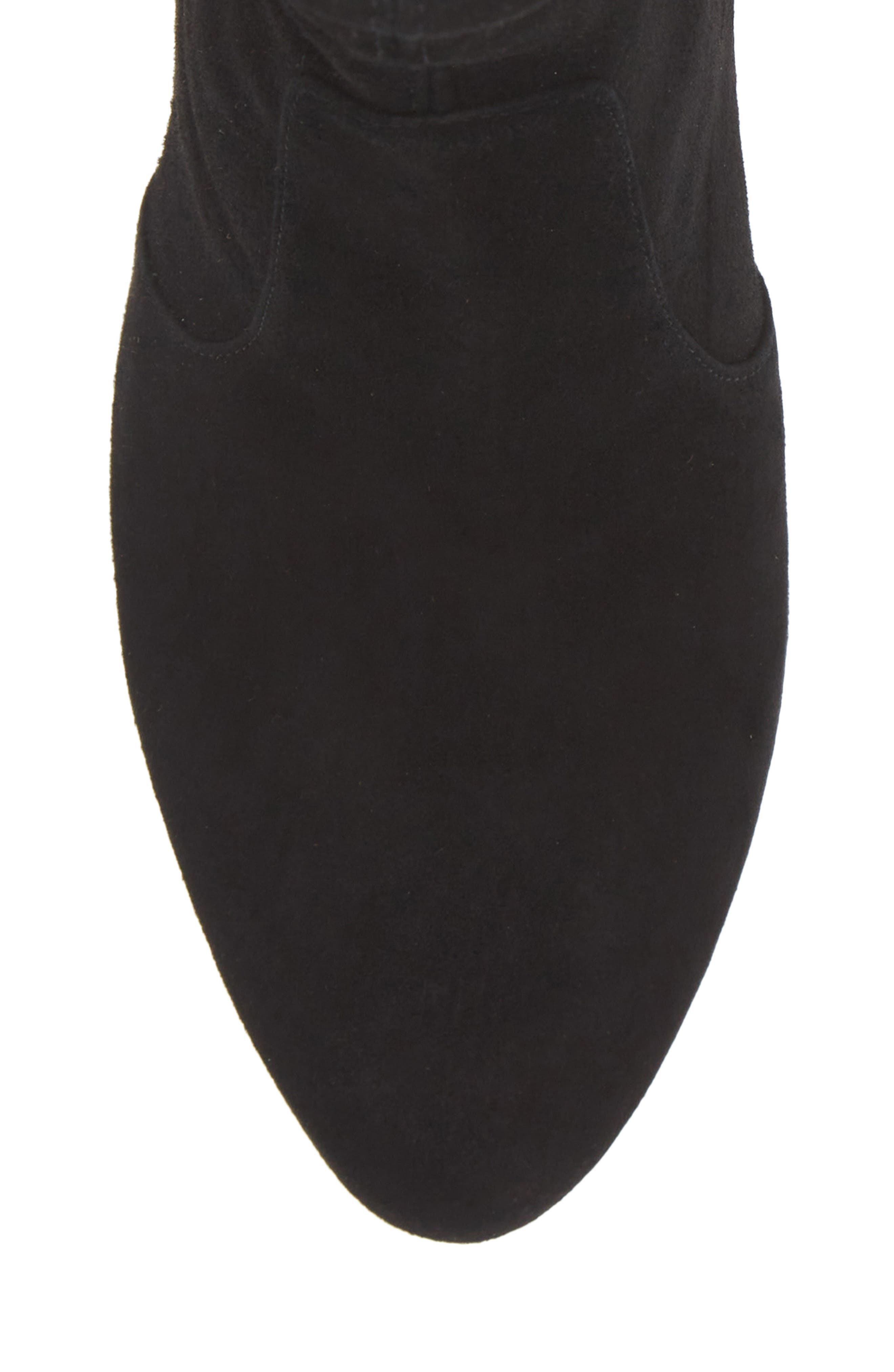 Stuart Weitzman Flareblock 85 Stretch Bootie, Alternate, color, 