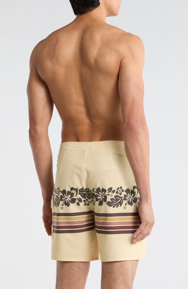 RVCA Exotica Swim Shorts, Alternate, color, Butter