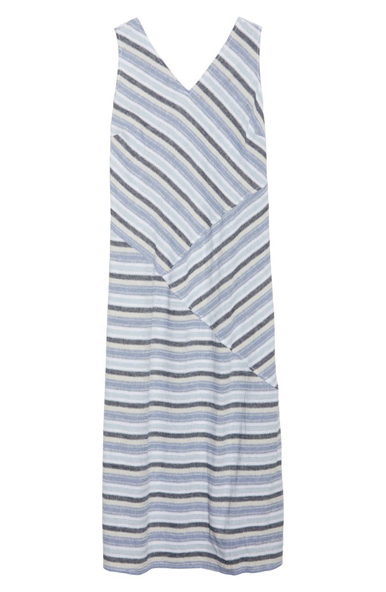 Caslon<sup>®</sup> Stripe A-Line Maxi Dress, Alternate, color, 