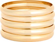 Ettika Set of 5 Bangle Bracelets
