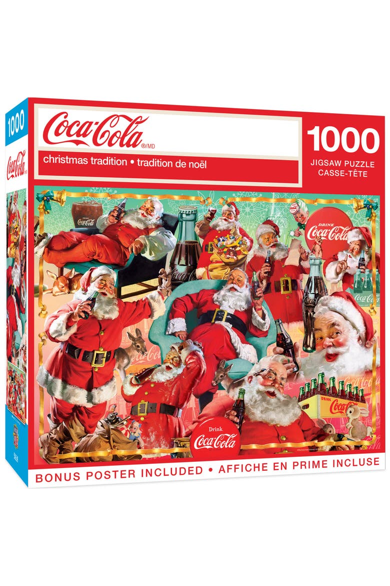 Coca-Cola Tradition 1000 Piece Puzzle, Main, color, Multicolor