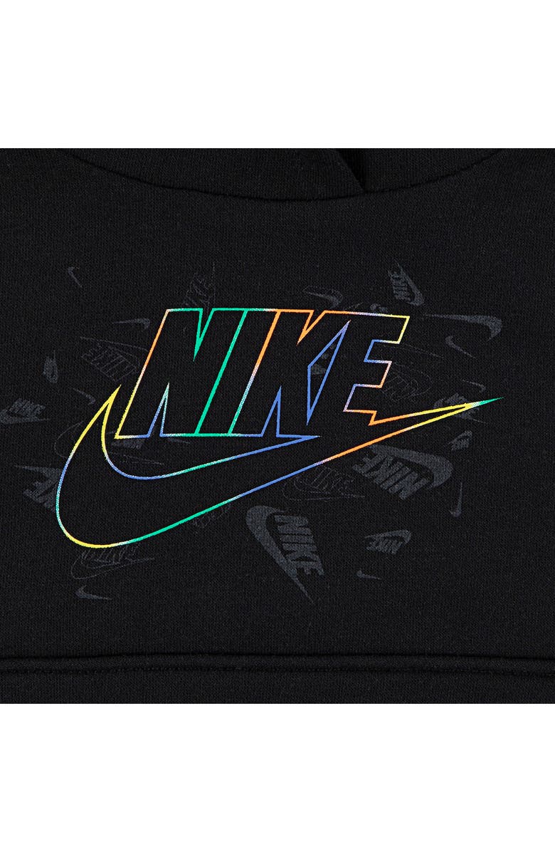 Nike Sportswear Fleece Hoodie & Joggers Set, Alternate, color, Dark Grey Heather