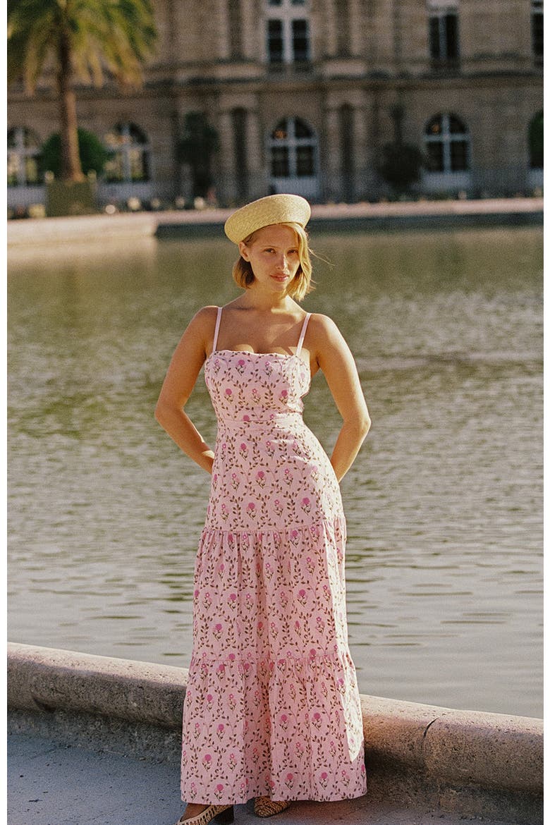 Kira Dress, Alternate, color, Luxembourg Tile