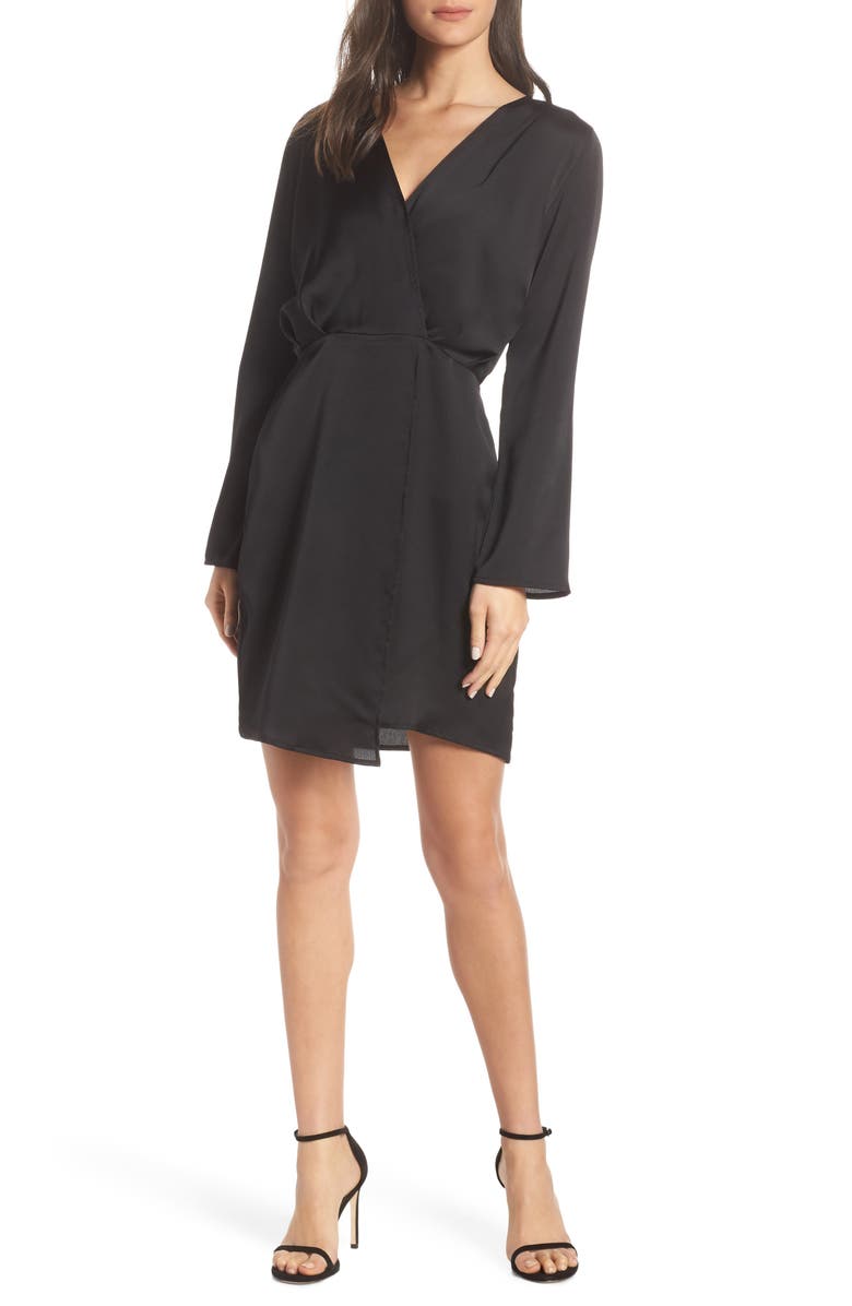 Fraiche by J Satin Dress, Main, color, 