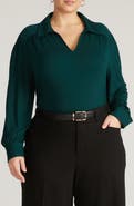 Universal Standard Moore Liquid Jersey Popover Top