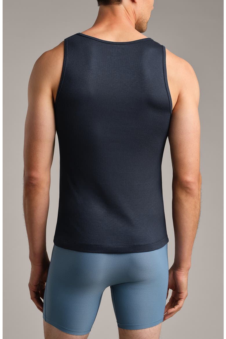 C.O.R. Ribbed Tank, Alternate, color, TRUE NAVY