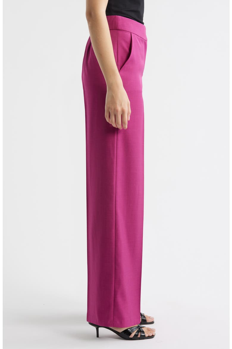 Wide Leg Pants, Alternate, color, WILD BERRY