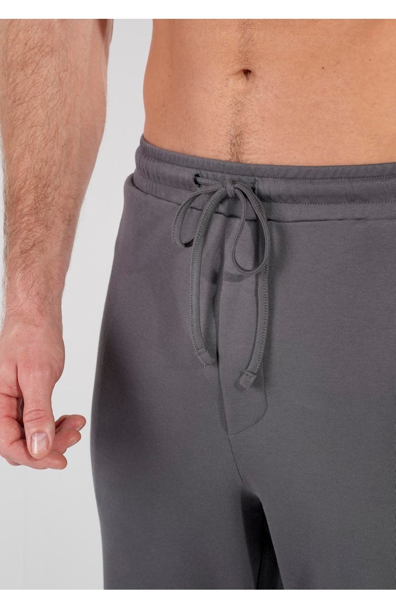 HOM Aloys Long Pajama Set, Alternate, color, Dark Grey Print