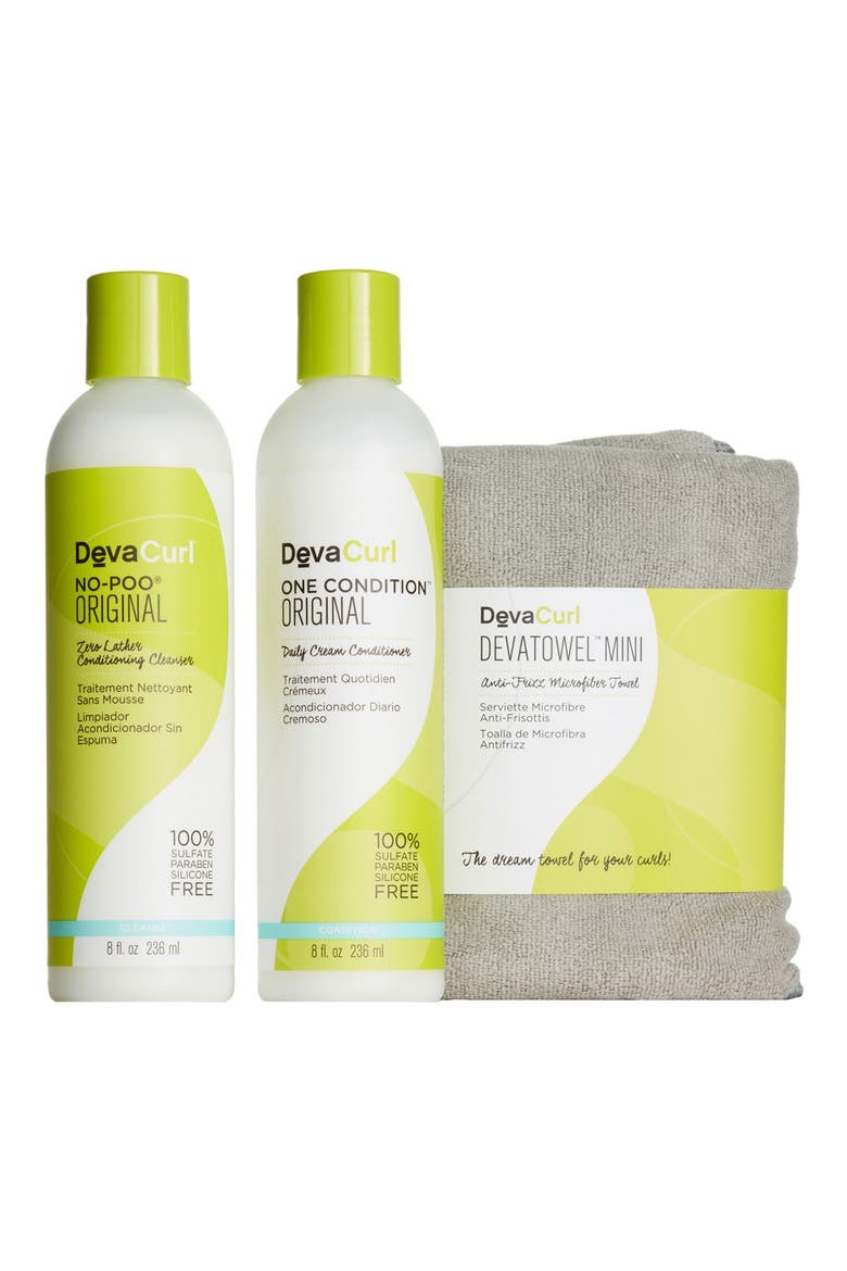 How to Quit Shampoo The Cleanse & Condition Curl Kit, Alternate, color, NO COLOR