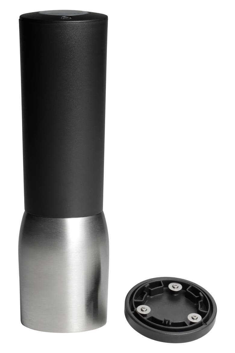 Rabbit® Stainless Steel Electric Corkscrew, Alternate, color, BLACK/STAINLESS STEEL