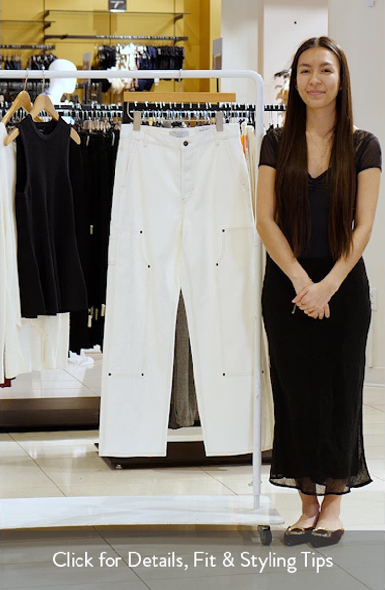 Column Straight Leg Jeans, sales video thumbnail