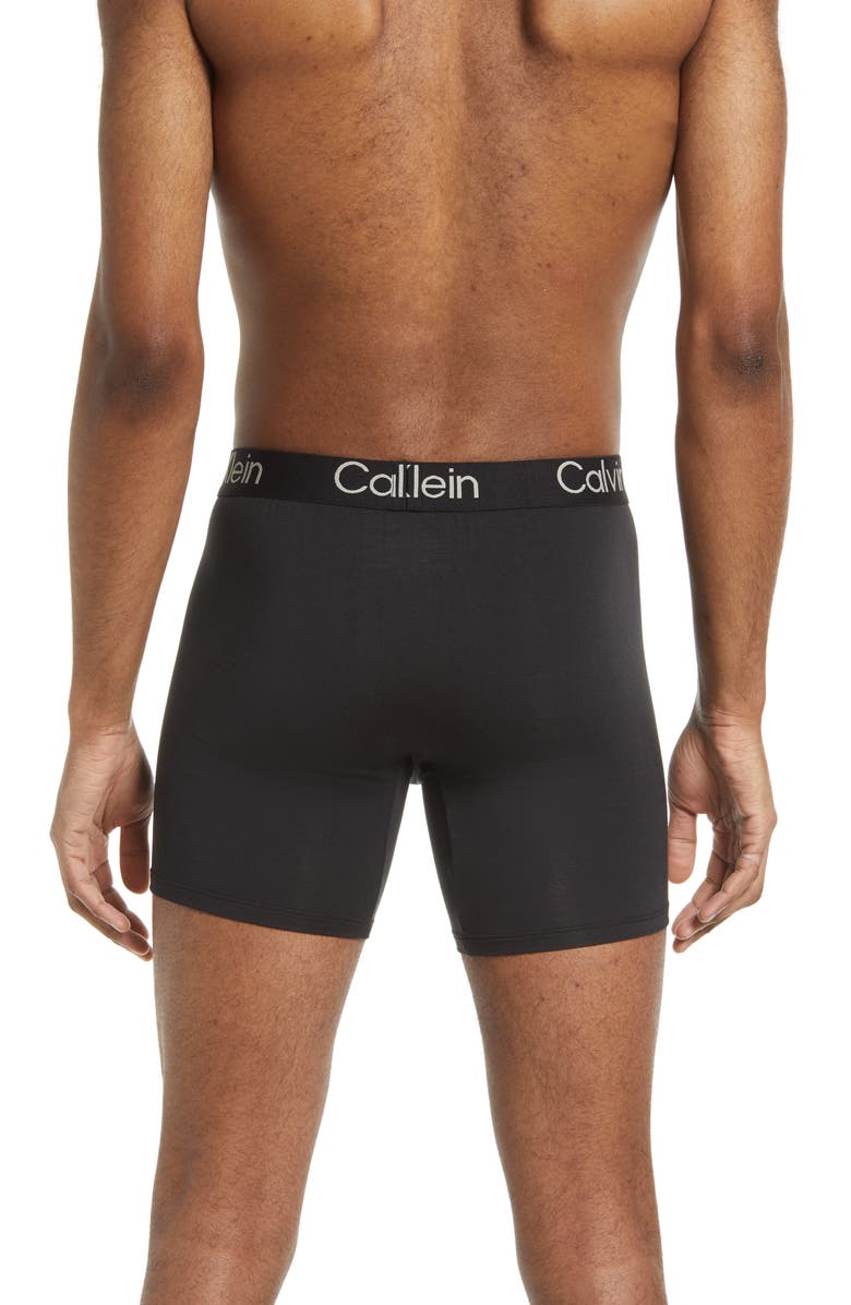 Calvin Klein Ultra-Soft Modern 3-Pack Stretch Modal Boxer Briefs, Alternate, color,