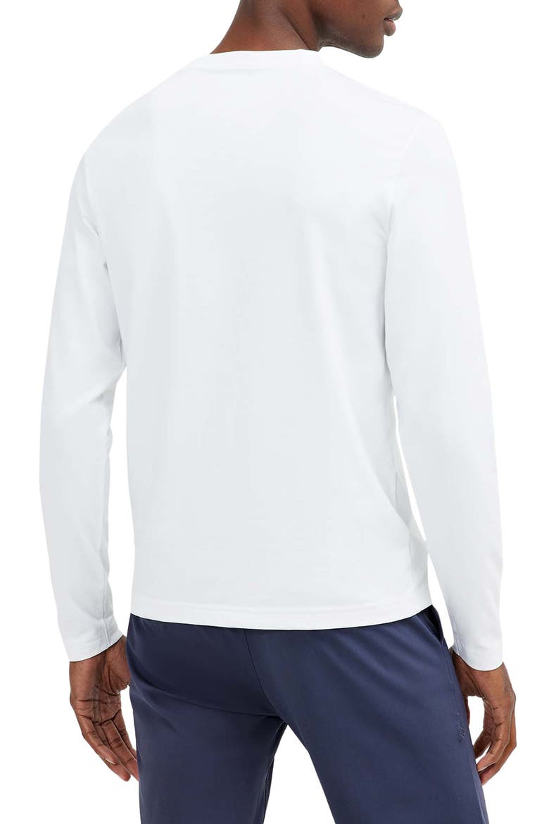 Element Long Sleeve Organic Cotton Blend T-Shirt, Alternate, color, BRIGHT WHITE