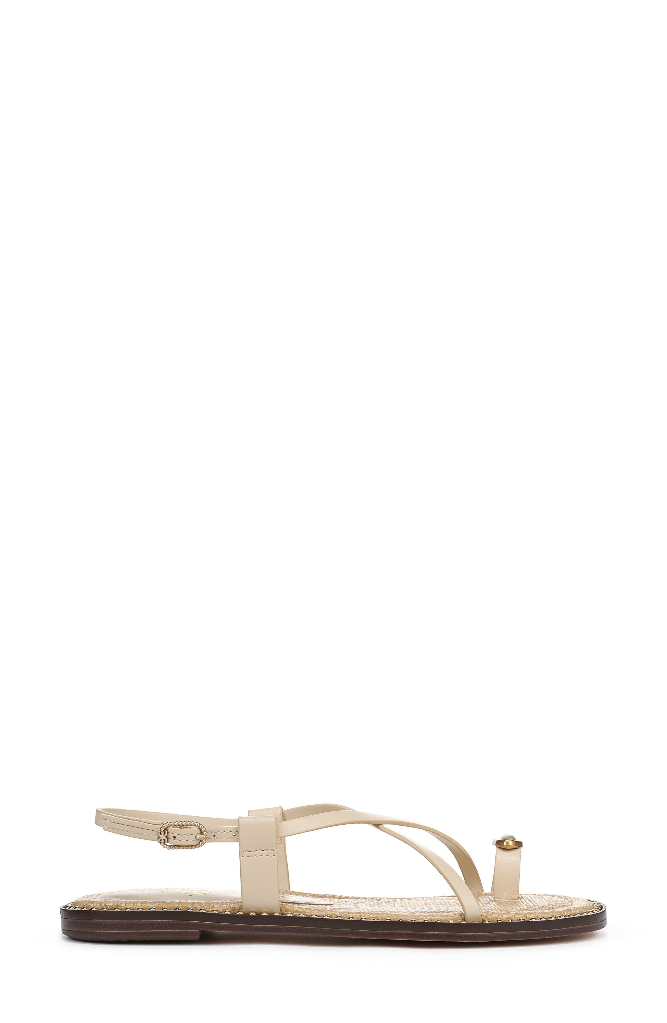 Sam Edelman Tenly Toe Loop Sandal, Alternate, color, Summer Sand