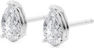 Badgley Mischka Collection Pear Cut Lab Created Diamond Stud Earrings - 1.0ctw