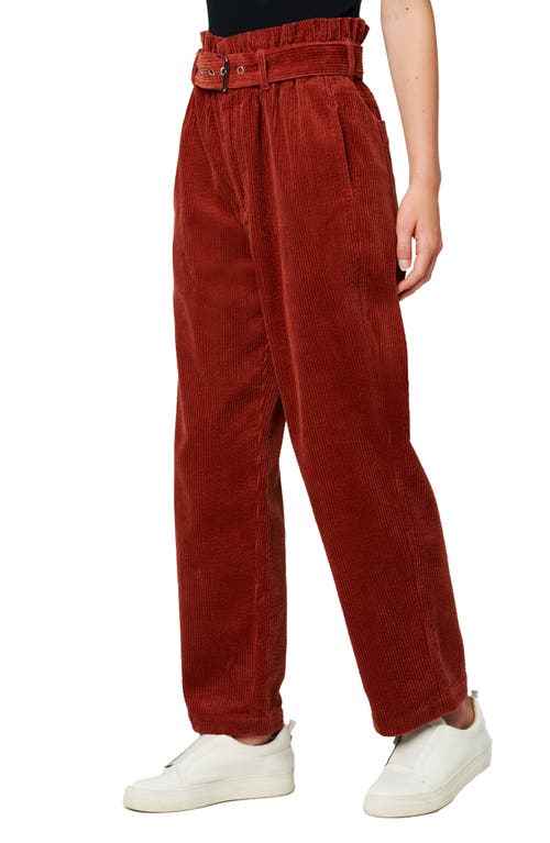 Blanknyc Baxter Ribcage Corduroy Paperbag Pants In Keep It Up