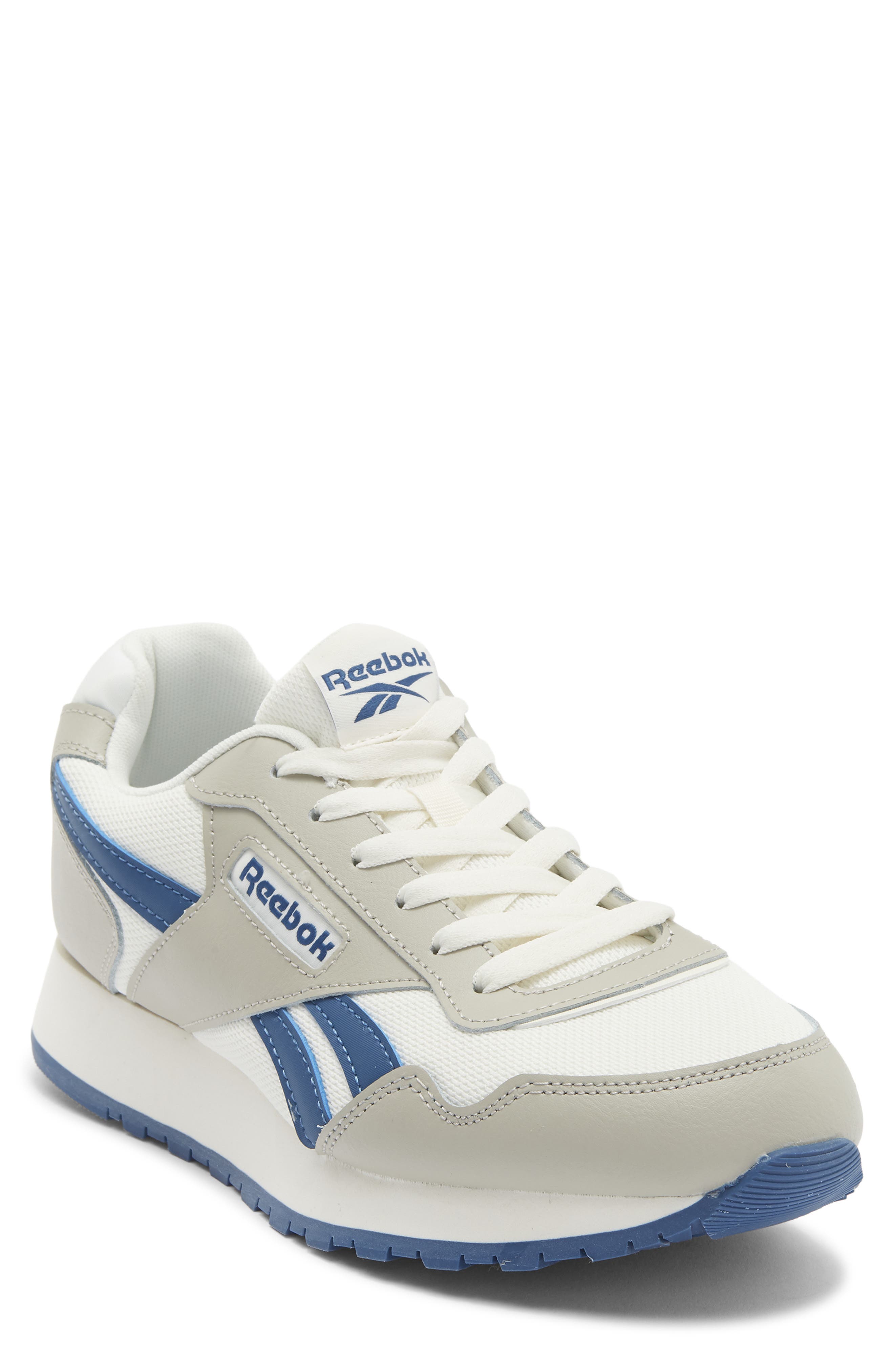 Glide Sneaker, Main, color, CHALK BLUE BROWN