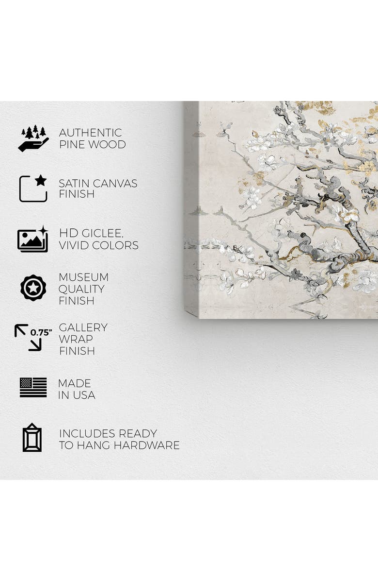 Wynwood Studio 'Van Gogh' Canvas Wall Art, Alternate, color, Gold