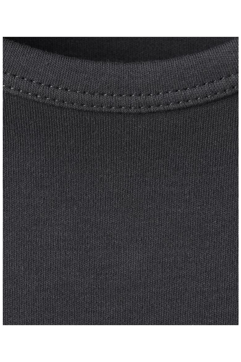 Long Sleeve Cotton T-Shirt, Alternate, color, CHARCOAL