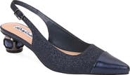 LADY COUTURE Saphire Pointed Toe Slingback Pump