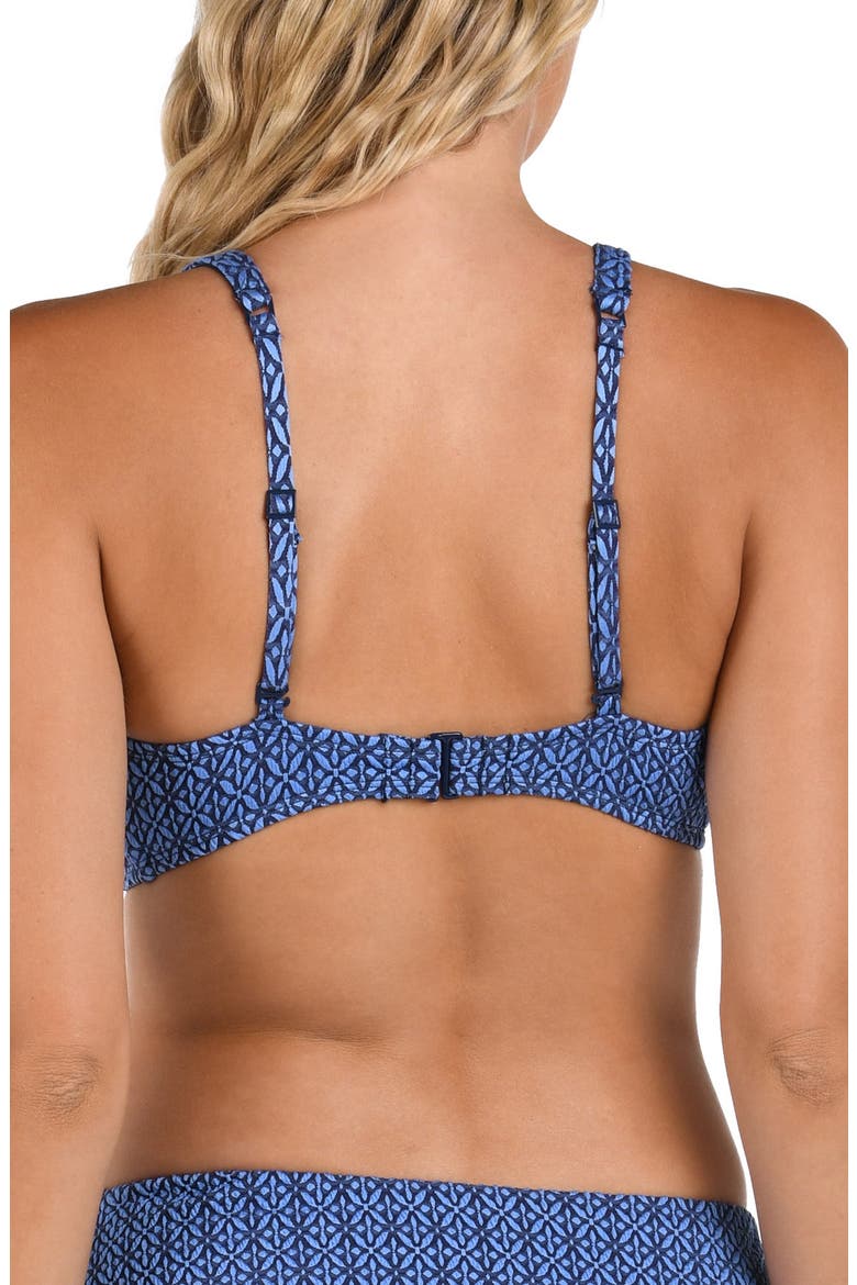Charmed Coast Bikini Top, Alternate, color, CHAMBRAY